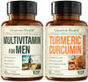 Vimerson Health Vimerson Health Men'S Multivitamin + Turmeric Curcumin With Black Pepper Extract Bundle. Joint And Immune Support, Discomfort Relief, Antioxidant Properties For Him