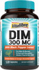 Vitalibre Dim Supplement For Women & Men, Estrogen Metabolism, Hormone Balance & Menopause Support, Dim 300 Mg With Black Pepper Extract, High Absorption, 120 Capsules Vitalibre Dim Supplement For Women & Men, Estrogen Metabolism, Hormone Balance & Menopause Support, Dim 300 Mg With Black Pepper Extract, High Absorption, 120 Capsules