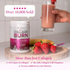 Vitauthority Multi Collagen Burn: Hydrolyzed Protein Peptides With Hyaluronic Acid And Vegan Collagen Powder For Women - Plant Based Collagen Supplement For Women