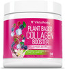 Vitauthority Vegan Collagen Powder For Women - Plant Based Collagen Supplement For Women With Proprietary Vegan Hair Skin And Nails Vitamins - Vegetarian Collagen Powder With Hyaluronic Acid