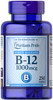 Puritans Pride Vitamin B-12 1000 Mcg Timed Release Caplets, 250 Count