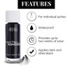 Ardell LashTite Adhesive Dark for Individual Fake Lashes, Secures False Eyelashes Extension for Weeks .125 Oz, 2 Pack