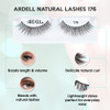 Ardell Lashes Natural 174 - Lightweight, Natural Looking False Eyelashes, Long-Lasting Strip Lash for Everyday Wear, 4 Pack