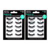 Ardell Natural False Eyelashes 101 Demi Black - Soft & Lightweight, Eye-Lifting Effect, Reusable Strip Lashes for Everyday Wear, 6 Pairs