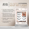 Ardell Pre-Mapped Eyelash Extensions Kit - False Lashes Wispy, Reusable Segmented Lash Strips, Long-Lasting with Lash Glue and Remover, 4 pack