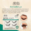 Ardell Eco Lashes Natural 451 - Sustainable False Eyelashes, Reusable Strip Lashes, Vegan & Cruelty-, 2 Pairs