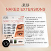 Ardell Eyelash Extensions Kit, Knot- Individual Lashes for Volume & Length, DIY Lash Clusters, 56 Lashes, 1 Pack