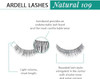 Ardell fashion lashes strip lashes, #109 black