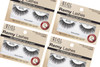 Ardell Remy Lashes 782, Premium Grade Remy Hair False Lashes with Invisiband, 4 pairs