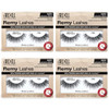 Ardell Remy Lashes 782, Premium Grade Remy Hair False Lashes with Invisiband, 4 pairs