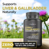 Livingood Daily Liver & Gallbladder Cleanse Or Support Supplement With Milk Thistle, Ox Bile, Bile Salts, Digestive Enzymes And Artichoke Leaf Extract, Digestive Health & Liver Support, 56 Capsules