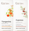 Gya Labs Tangerine Essential Oil For Diffuser & Cypress Essential Oil For Skin Set - 100% Natural Aromatherapy Grade Essential Oils Set - 2X0.34 Fl Oz - Gya Labs