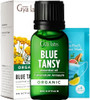 Gya Labs Organic Blue Tansy Essential Oil For Skin (0.17 Fl Oz) & Vanilla Essential Oil For Skin (0.34 Fl Oz) Set - 100% Natural Aromatherapy Grade Essential Oils Set - Gya Labs Gya Labs Organic Blue Tansy Essential Oil For Skin (0.17 Fl Oz) & Vanilla Essential Oil For Skin (0.34 Fl Oz) Set - 100% Natural Aromatherapy Grade Essential Oils Set - Gya Labs