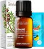Gya Labs Hinoki Essential Oil For Skin & Cedarwood Oil For Hair Set - 100% Natural Aromatherapy Grade Essential Oils Set - 2X0.34 Fl Oz - Gya Labs Gya Labs Hinoki Essential Oil For Skin & Cedarwood Oil For Hair Set - 100% Natural Aromatherapy Grade Essential Oils Set - 2X0.34 Fl Oz - Gya Labs