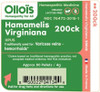 Ollois Hamamelis Virginiana 200Ck Organic, Lactose-, Kosher Homeopathic Medicine, 80 Pellets (Pack Of 3)