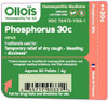 Ollois Phosphorus 30C Organic, Lactose-, Kosher Homeopathic Medicine, 80 Pellets (Pack Of 3)