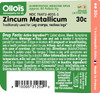 Ollois Zincum Metallicum 30C Organic, Lactose-, Vegan, Homeopathic Medicine, 80 Pellets (Pack Of 3)