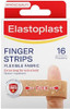 Elastoplast Extra Flexible Finger Strip Plasters (16 Pieces), Flexible And Durable Plasters For Fingers, Stretchy Fabric Plasters, Plasters Waterproof