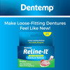 Dentemp Denture Reline Kit - Advanced Formula Reline It Denture Reliner - Denture Kit To Refit And Tighten Dentures For Both Upper & Lower Denture