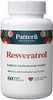 Pattern Wellness Resveratrol Supplement With Fisetin - Natural Antioxidant Booster - Whole Body & Heart Health, Healthy Immune Responses - No Fillers & Binders - Usa Tested - 60 Non-Gmo Capsules