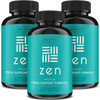 Wellpath Zen Stress Relief Supplement + Mood Support (180 Ct) Calm, Stress & Energy Aid Ashwagandha Root, Rhodiola Rosea, L-Theanine, Lemon Balm Herbal Capsules