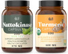Complete Natural Products Nattokinase 100 Capsules & Turmeric 100 Capsules Bundle