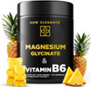 Elements Magnesium Glycinate Gummies 500Mg With Vitamin B6 100Mg For Adults And Kids - High Absorption Non-Gmo No Gluten Stress Relief Sleep & Relaxation Muscle & Heart Support Natural & Vegan