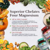 Vitalitown Magnesium + Probiotic Bundle (Pack Of 2) Magnesium Complex (Item 1) & Probiotics 120 Billion Cfus (Item 2) 120 Magnesium Capsules & 30 Probiotic Capsules