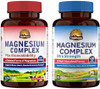 Vitalitown Ultimate Magnesium Bundle (Pack Of 2) Magnesium 4-In-1 Complex (Item 1) & Magnesium 10-In-1 Complex (Item 2) 120 + 90 Capsules