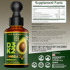 Elements Liquid Vitamin D3 + K2 Drops 10,000 Iu With Omega-3 – High Absorption For Bone, Immune & Heart Support Pure Avocado Oil Base Non-Gmo – 2 Fl Oz (60 Ml)