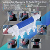 Strict  Fascia Massage Tool Myofascial Release Blaster Tools for Anti-Cellulite Skin Soothing Lymphatic Drainage Trigger Point Deep Tissue Neck,Shoulder Lower Back Psoas Thighs Butt and Full Body Blue