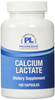 Progressive Laboratories Calcium Lactate 100 Capsules