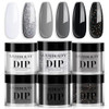 Azurebeauty Dip Powder Nail Basic Set Clear Dip Powder Liquid Sets Clear 15Ml Dipping Powder Sets