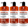Bellisso Moroccan Argan Oil Shampoo And Conditioner Set And Argan Oil Conditioner