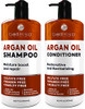 Bellisso Moroccan Argan Oil Shampoo And Conditioner Set And Moroccan Argan Oil Serum