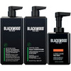 Blackwood For Men - Active Man Daily Conditioner (17 Oz) Thickening Shampoo (17 Oz) & X-Punge Foaming Face Wash (4.55 Oz) - Vegan Natural Hair Care To Combat Hair Loss & Dandruff. Sulfate- Par