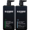 Blackwood For Men Active Man Daily Conditioner (17Oz) And Pure Moisture Body Wash (17Oz) Bundle - Natural Vegan Formula - Sulfate  Paraben  & Cruelty