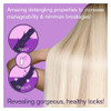 Bold Uniq Purple Leave In Conditioner For Dry & Damaged Blonde Platinum & Gray/Silver Hair. Light Toning Hydrating & Detangling. Peta-Approved Vegan & Cruelty-. Sulfate & Paraben .