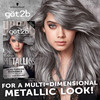 Got2b Metallic Permanent Hair Color M72 Dusty Silver