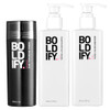 Boldify Hair Fiber + Shampoo + Conditioner: Thicken & Nourish Bundle For Men & Women (Dark Brown28G)