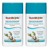 Nutribiotic Deodorant Tea Tree 2.6 Ounce Stick Twin Pack  With Witch Hazel Grapefruit Seed Extract Aloe Tea Tree & Peppermint  Vegan &  Of Aluminum Paraben Phthalates Gluten & Gmos