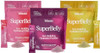 Blume Superbelly Variety Pack Gut Health Hydration Packets Sugar- With Prebiotics Probiotics Apple Cider Vinegar And Electrolytes Strawberry Lemon And Acai 45 Sticks