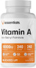 Bucked Up Vitamin A 10000Iu Per Serving Essentials (240 Servings 240 Softgels)