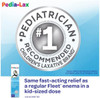 Fleet Pedia-Lax Laxative Saline Enema For Kids Ages 2-11 2.25 Fl Oz (12 Pack)