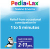 Fleet Pedia-Lax For Ages 2-11 Years Saline Laxative Enema 2.25 Oz. (Quantity Of 6) Fleet Pedia-Lax For Ages 2-11 Years Saline Laxative Enema 2.25 Oz. (Quantity Of 6)