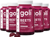 Goli Nutritional Supplement Beets Cardio Gummy - 60 Count - 100Mg Coq10 & Beet Root Extract - Gluten- Vegan Non-Gmo And Gelatin-. Nature'S Great Superfood.
