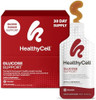 Healthycell Glucose Support Supplement To Support Balanced Blood Sugar - Berberine Cinnamon & Chromium For Healthy Insulin Function & Proper Glucose Metabolism - 30 Gel Packs Apple Cinnamon Flavored