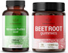 Herbamama Mimosa Pudica And Beetroot Kit - Bundle Of Mimosa Pudica Capsules & Beet Root Strawberry-Flavored Gummies - Vegan Non-Gmo Gelatin- - 2 Pack