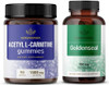 Herbamama L-Carnitine And Goldenseal Kit - Bundle Of 1500 Mg Acetyl L-Carnitine Gummies & 700 Mg Goldenseal Capsules - Vegan Non-Gmo Gelatin- - 2 Pack