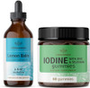 Herbamama Lemon Balm And Iodine Kit - Bundle Of Lemon Balm Tincture 4 Fl Oz & Potassium Iodine Gummies - Vegan Non-Gmo Alcohol & Gelatin- - 2 Pack Herbamama Lemon Balm And Iodine Kit - Bundle Of Lemon Balm Tincture 4 Fl Oz & Potassium Iodine Gummies - Vegan Non-Gmo Alcohol & Gelatin- - 2 Pack